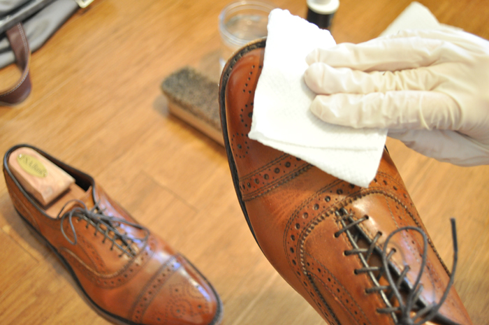 Shoe Care Step 1